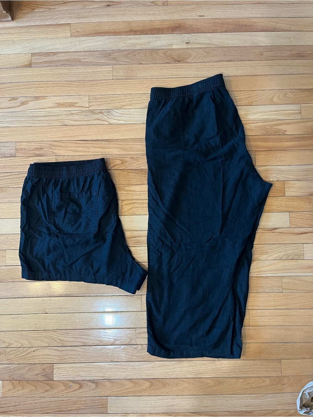 Old navy linen shorts and pants bundle